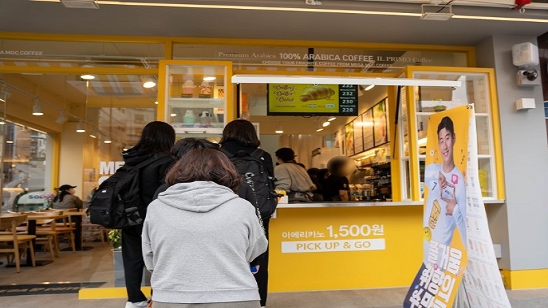 『강남구』메가커피 양도양수 창업 ★순익 550★ 오피스상권, 초보창업, 강남창업, 안정적인 매출